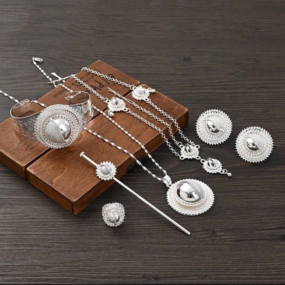 6 pc Indian jewelry set